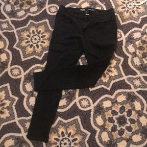 Mossimo Mid Rise Skinny Black Jeans